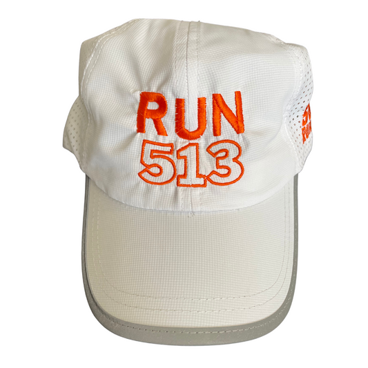 Run 513 hat, technical run hat