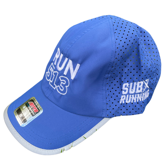 Run 513, running hat, reflective hat